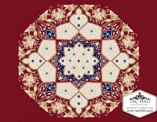 Taç Göbekli Cami Halısı AGB 22