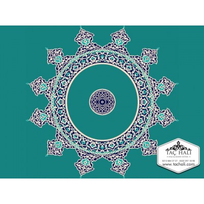 Taç Göbekli Cami Halısı AGB 12
