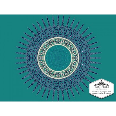 Taç Göbekli Cami Halısı AGTM 17