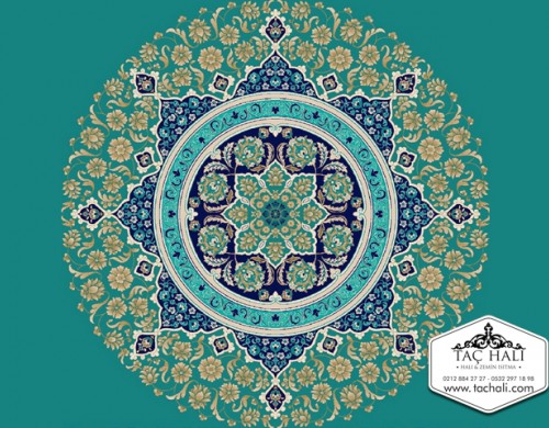 Taç Göbekli Cami Halısı AGTM 18 Taç Göbekli Cami Halısı AGTM 18