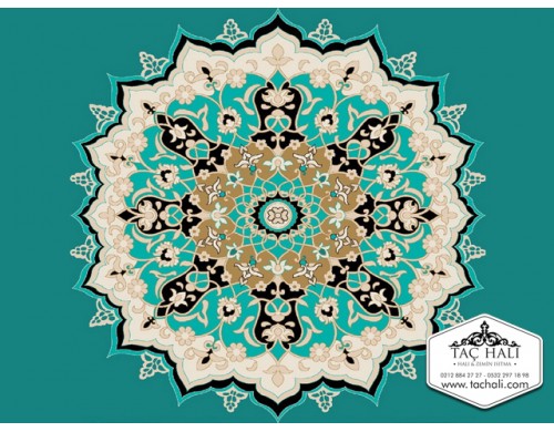 Taç Göbekli Cami Halısı AGTM 23