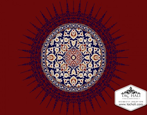 Taç Göbekli Cami Halısı AGB 15