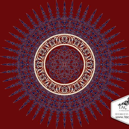 Taç Göbekli Cami Halısı AGB 17