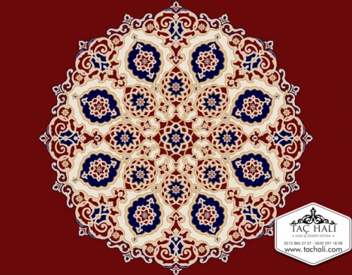 Taç Göbekli Cami Halısı AGB 01