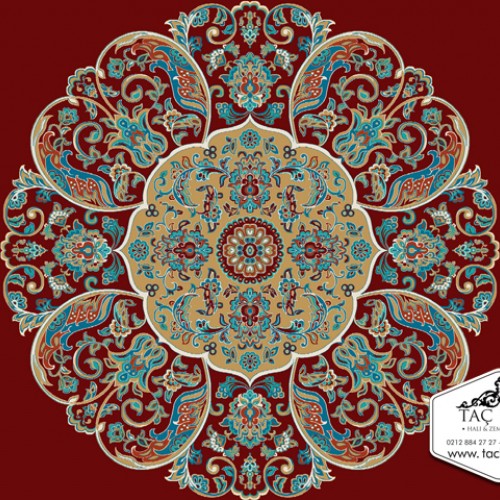 Taç Göbekli Cami Halısı AGB 07