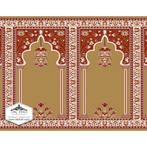 Taç Seccadeli Cami Halısı ASB 05 Taç Seccadeli Cami Halısı ASB 05