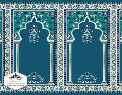 Taç  Seccadeli Cami Halısı ASH 05 Taç  Seccadeli Cami Halısı ASH 05