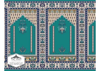 Taç  Seccadeli Cami Halısı ASTM 06