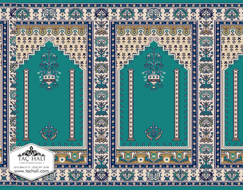 Taç  Seccadeli Cami Halısı ASTY 06