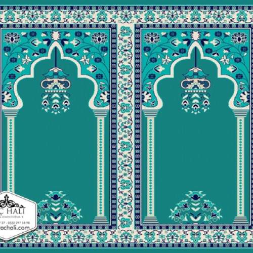 Taç  Seccadeli Cami Halısı ASTM 05