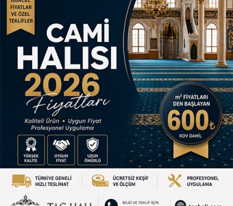 Cami Halısı m2 fiyat 2026