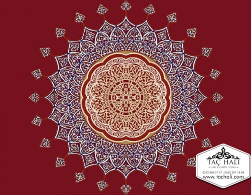 Taç Göbekli Cami Halısı AGTM 06