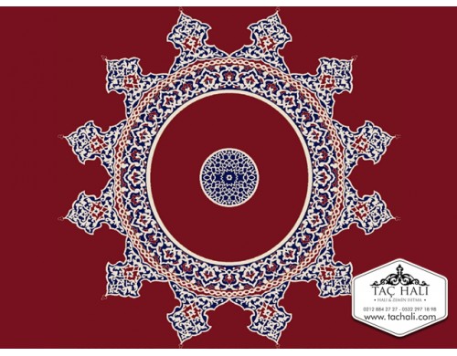Taç Göbekli Cami Halısı AGTM 12 Taç Göbekli Cami Halısı AGTM 12