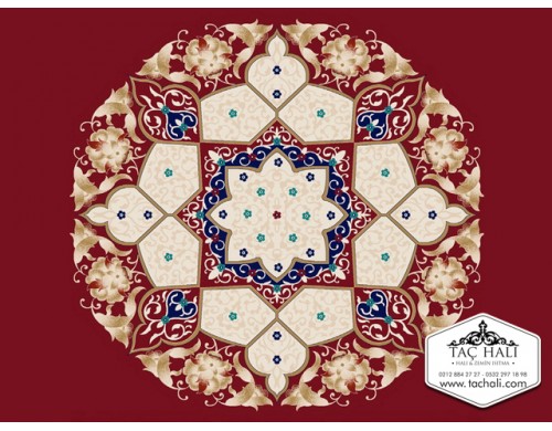 Taç Göbekli Cami Halısı AGTM 22