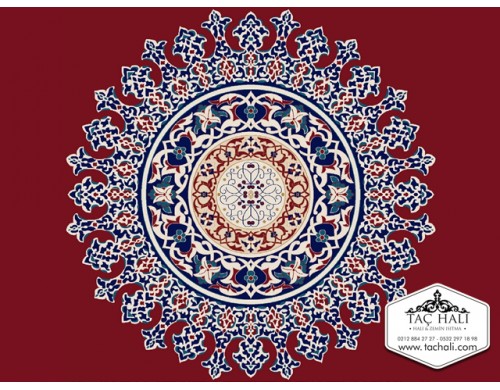 Taç Göbekli Cami Halısı AGTM 30 Taç Göbekli Cami Halısı AGTM 30