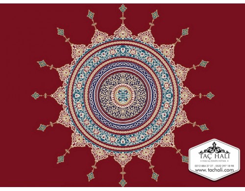 Taç Göbekli Cami Halısı AGTM 31 Taç Göbekli Cami Halısı AGTM 31