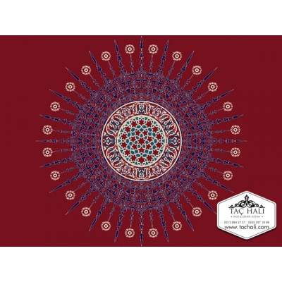 Taç Göbekli Cami Halısı AGTM 34 Taç Göbekli Cami Halısı AGTM 34