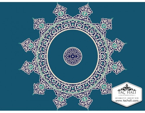 Taç Göbekli Cami Halısı AGTM 12 Taç Göbekli Cami Halısı AGTM 12