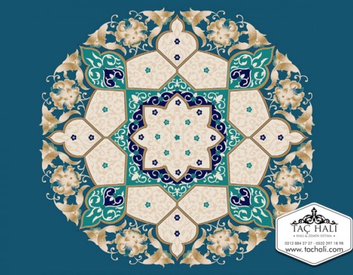 Taç Göbekli Cami Halısı AGTM 22