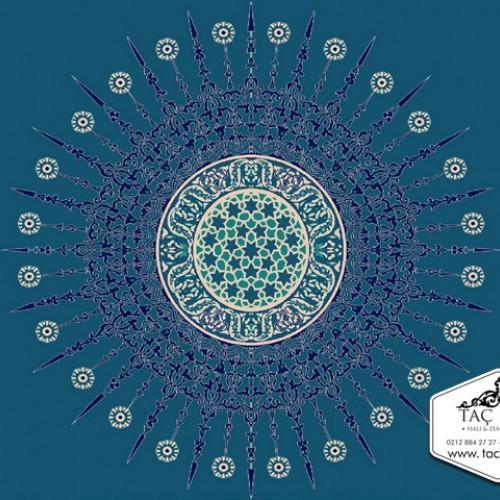 Taç Göbekli Cami Halısı AGTM 34