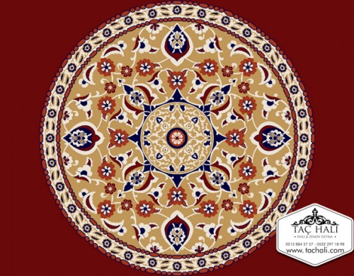 Taç Göbekli Cami Halısı AGTM 13