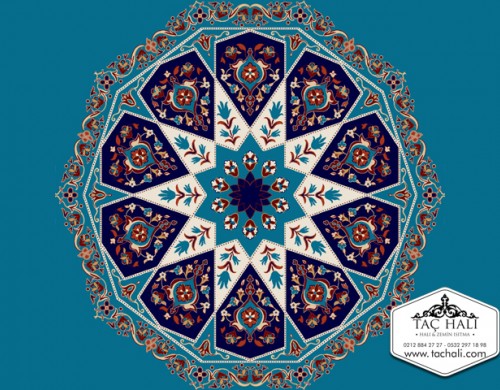 Taç Göbekli Cami Halısı AGTM 09