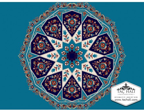 Taç Göbekli Cami Halısı AGTM 09