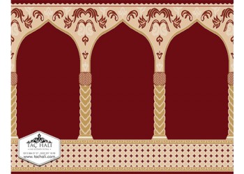 Taç Seccadeli Cami Halısı ASTM 04
