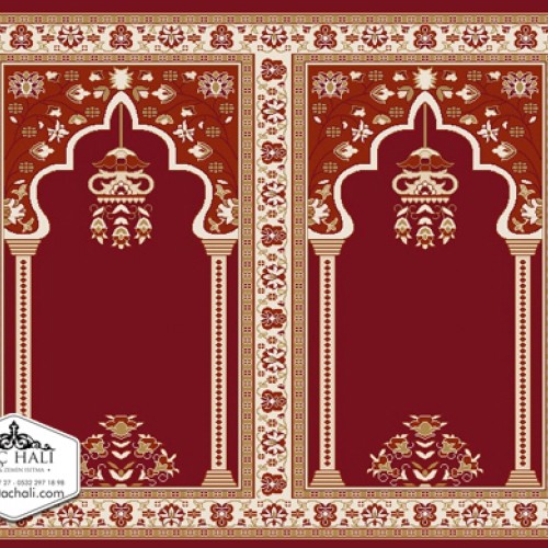 Taç  Seccadeli Cami Halısı ASTM 05