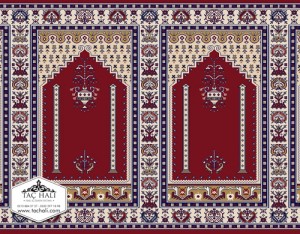 Taç Seccadeli Cami Halısı ASB 06