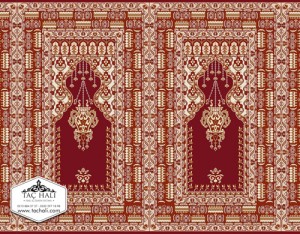 Taç Seccadeli Cami Halısı ASB 07