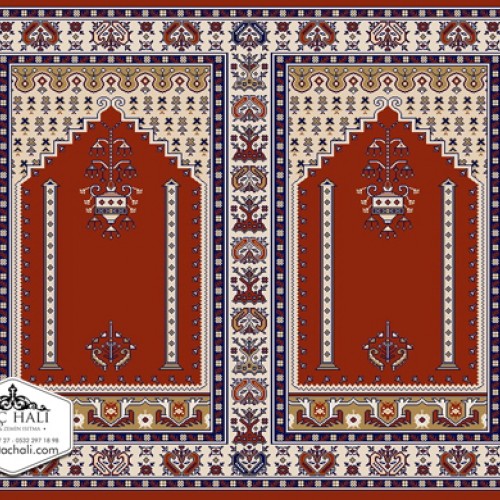 Taç Seccadeli Cami Halısı ASTY 06 Taç Seccadeli Cami Halısı ASTY 06