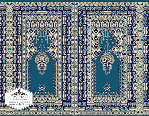 Taç Seccadeli Cami Halısı ASKM 07 Taç Seccadeli Cami Halısı ASKM 07