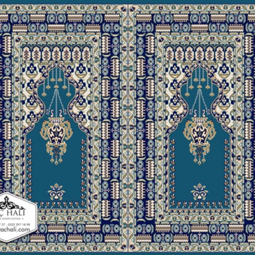 Taç Seccadeli Cami Halısı ASKM 07