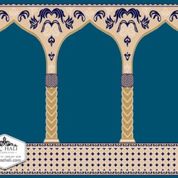 Taç Seccadeli Cami Halısı ASTM 04
