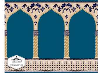 Taç Seccadeli Cami Halısı ASTM 04