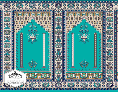 Taç  Seccadeli Cami Halısı ASTY 06