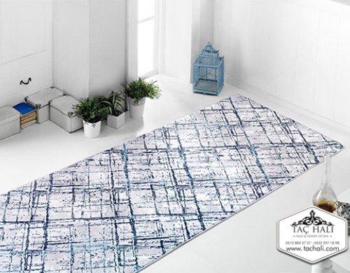 Kaymaz Taban Yolluk AS-011 Mavi Kaymaz Taban Yolluk AS-011 Mavi