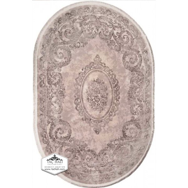 RUBA TH 11870 GRİ OVAL HALI 80x150 cm