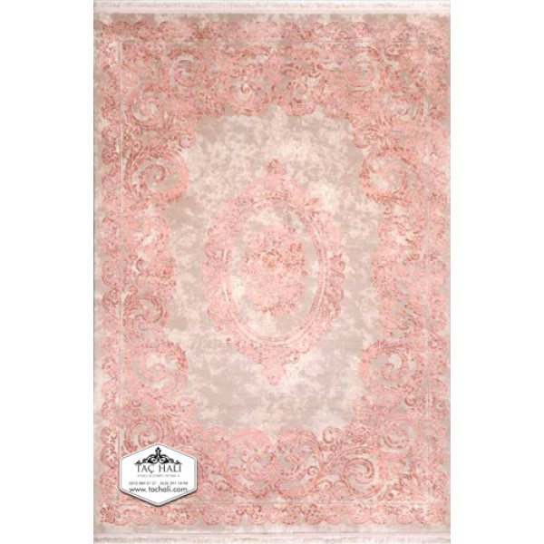 RUBA TH 11870 BEJ - PEMBE HALI 80x150 cm