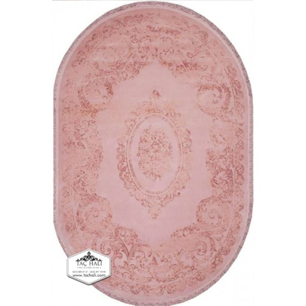 RUBA TH 11870 PEMBE OVAL HALI 80x150 cm