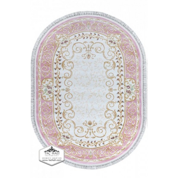 VERSAGE TH 10567 PEMBE OVAL HALI 80x150 cm