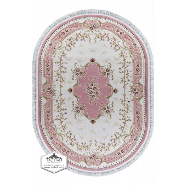 VERSAGE TH 10324 PEMBE OVAL HALI 80x150 cm